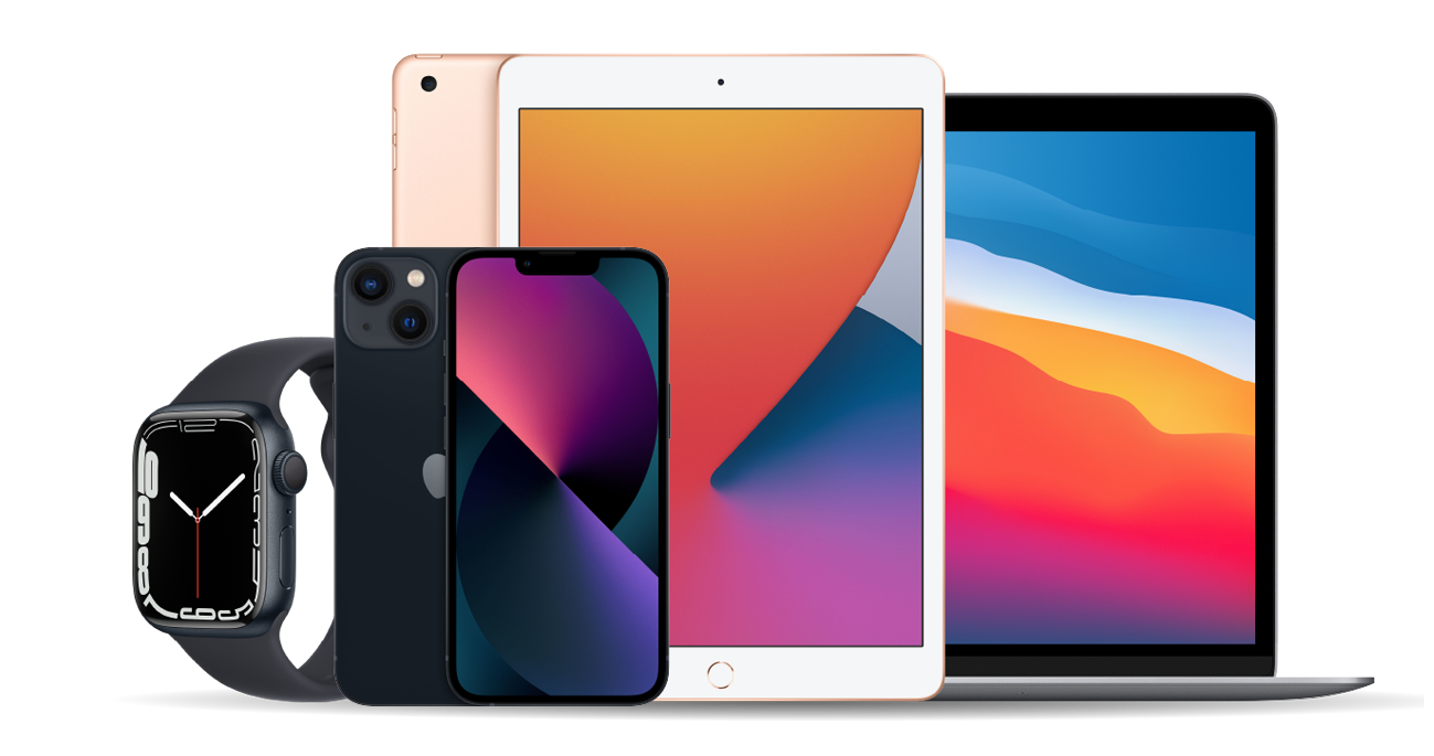 iPhone, iPad, MacBook & Apple Watch